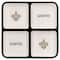 The Memory Company NFL 4 Section Square Ceramic Tray